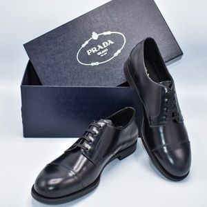 100% New and Authentic PRADA Derby Shoes